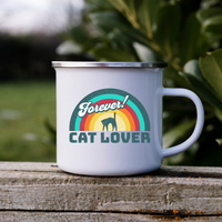 Mug métal Cat Lover