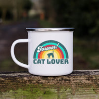 Mug métal Cat Lover